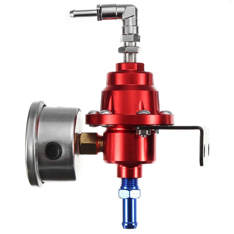Universal Adjustable Car Fuel Hose Auto Pressure Regulator With 160PSI