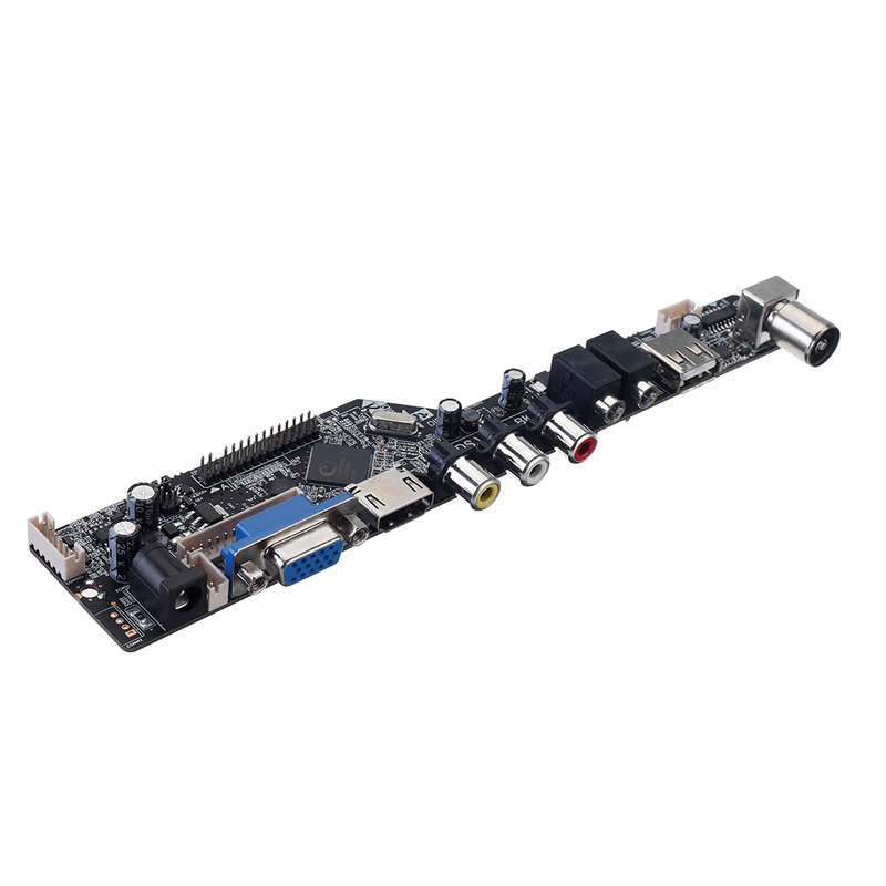 TV+HDMI+VGA+AV+USB+Audio TV LCD Driver Board Controller Board DIY Kit For 15.4 Inch Lp154W01 B154Ew0