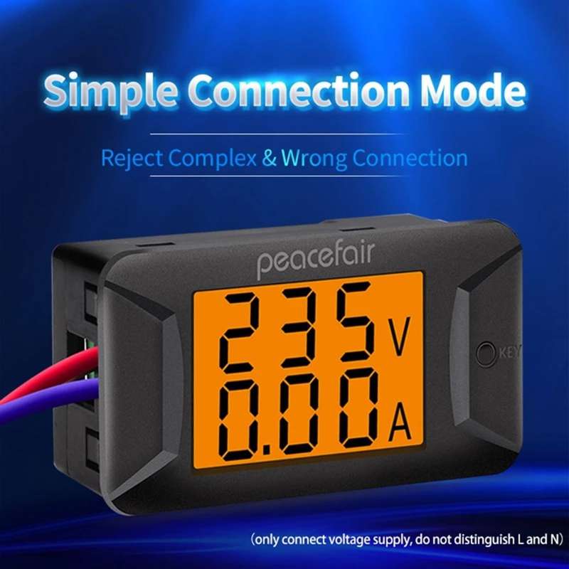 PZEM-028 AC 40-400V 100A Digital Multimeter Voltage Current Power Meter