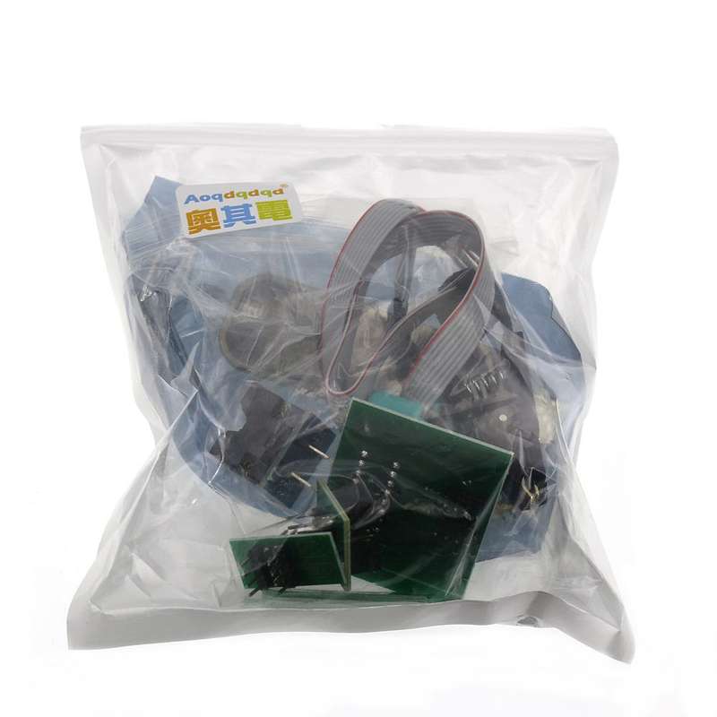 AOQDQDQD CH341A 24 25 Series EEPROM Flash BIOS USB Programmer Module + SOIC8 SOP8 Test Clip + 1.8V a