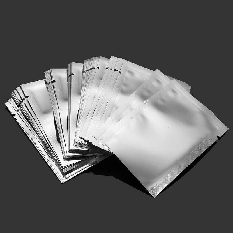 New 100Pcs 6x9cm Aluminum Foil Mylar Bag Vacuum Sealer Coffee Soap Stuff Food Storage Package