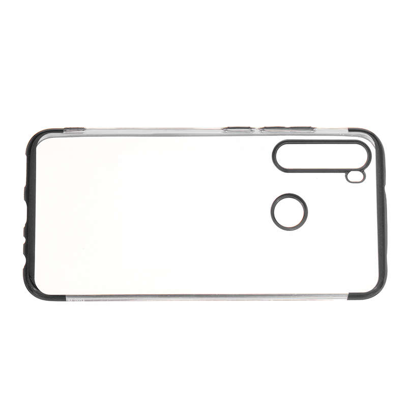 Bakeey Plating Shockproof Transparent Soft TPU Protective Case for Xiaomi Redmi Note 8