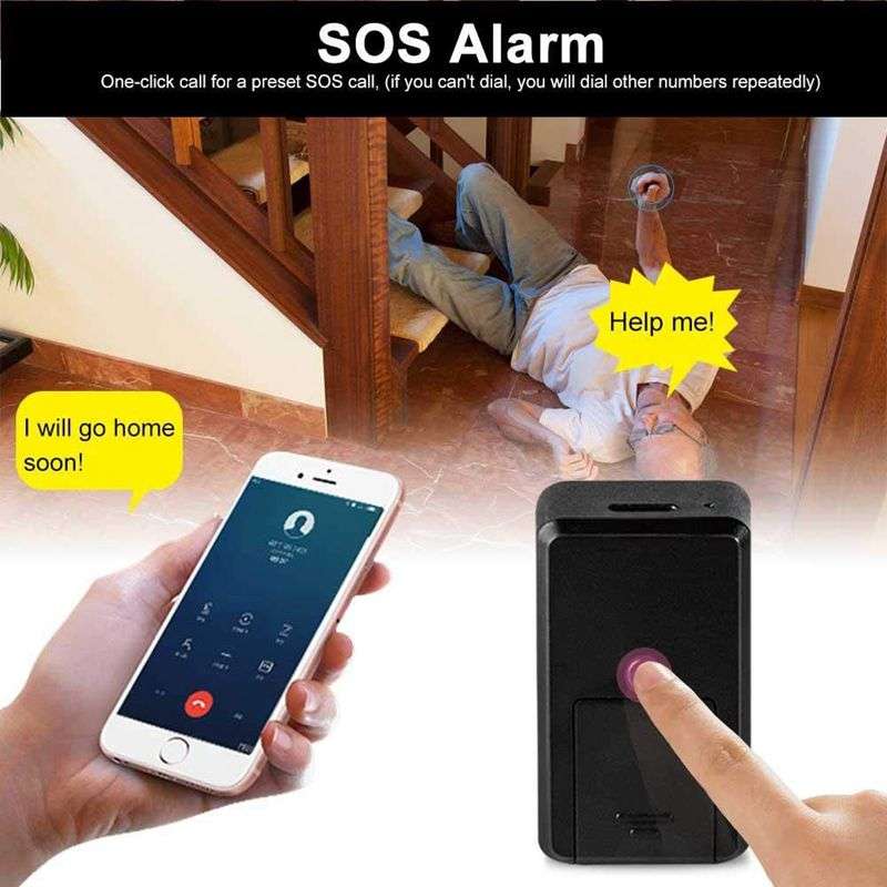 GF19 Mini GPS Tracker SOS Magnetic Real Time Car Vehicle Locator Tracking Device GPS & Accessories