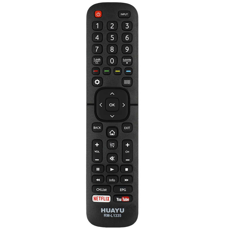 HAUYU RM-L1335 TV Remote Control for Hisense EN2B27 ER-31607R
