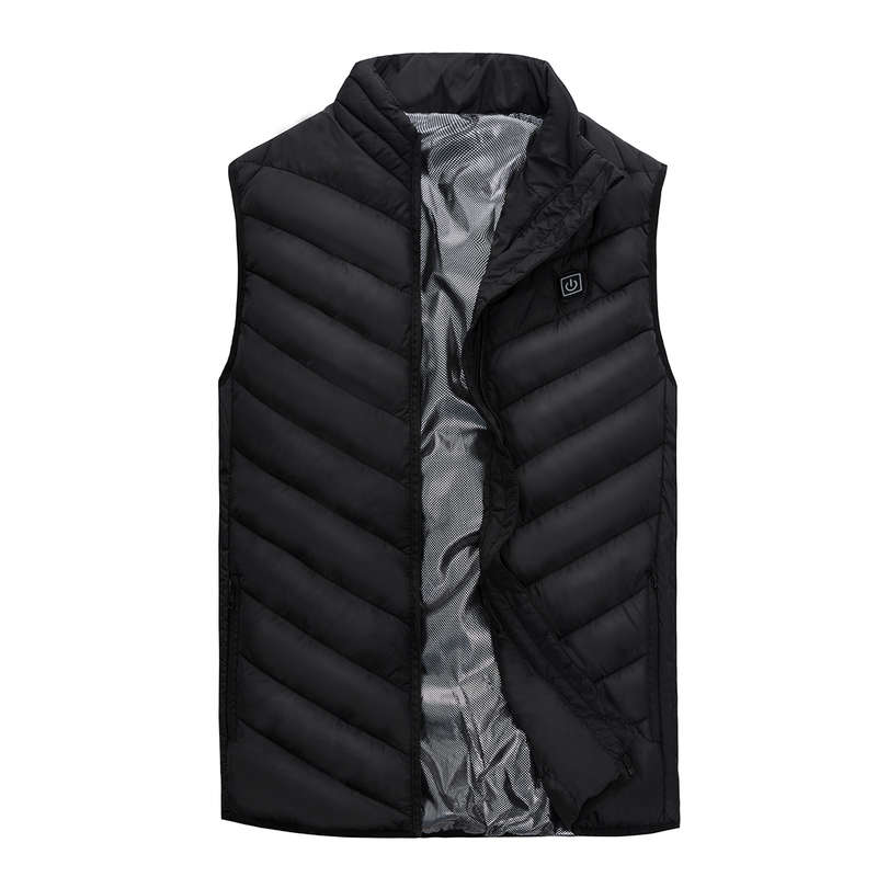 9 Heating Pads USB Electric Heated Vest Jacket Warm Body Warmer Pad