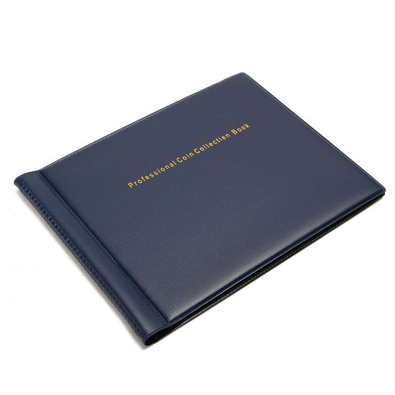 Collecting 240 Coins Storage Holder Money Penny Album Book Coin Album