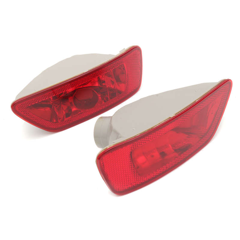 2Pcs Car Rear Tail Lamps Fog Lights Cover For Jeep Compass Grand Cherokee 2011-2016