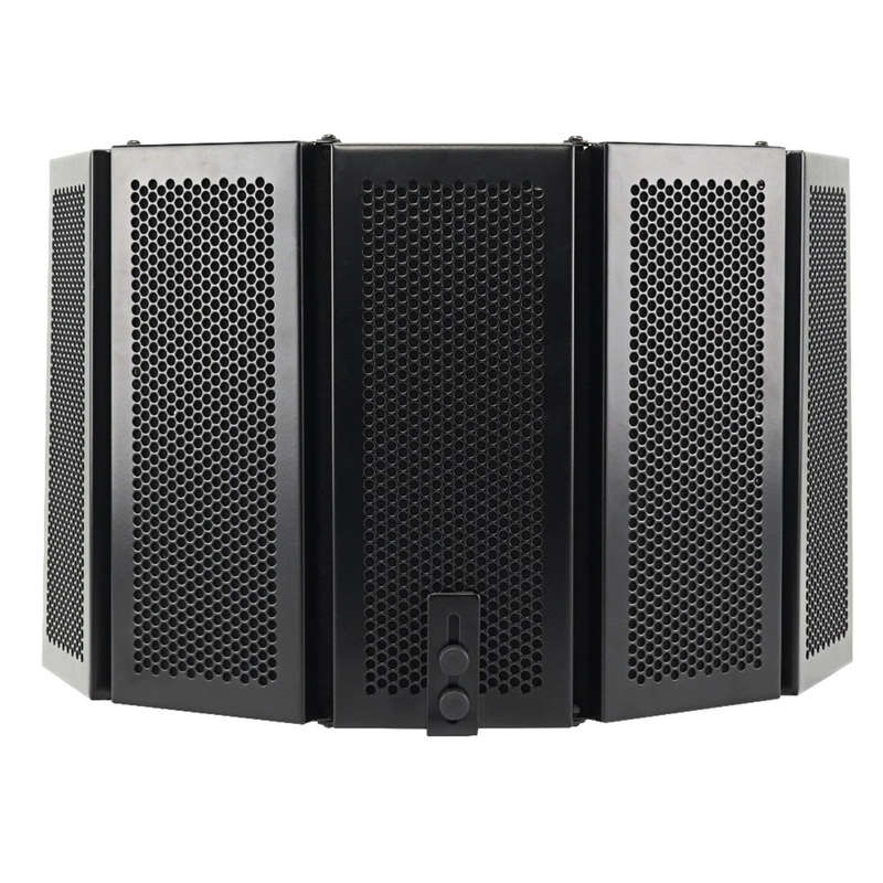 57.5 x 28cm Foldable Adjustable Studio Recording Microphone Isolator Sound