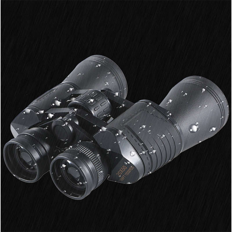 LUXUN 20x50 Binocular Outdoor Waterproof Antifogging HD Light Night Vision Binoculars Camping Tra...