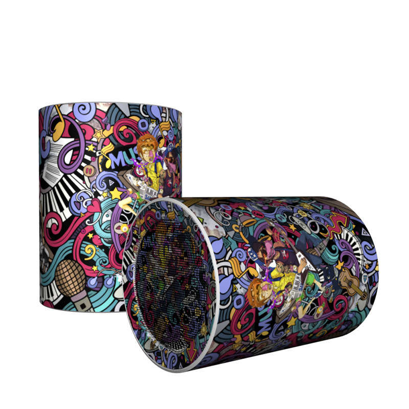 LyRay-802 Wireless Bluetooth 5.0 Speaker Outdoor Doodle Mini Speaker Soundbar