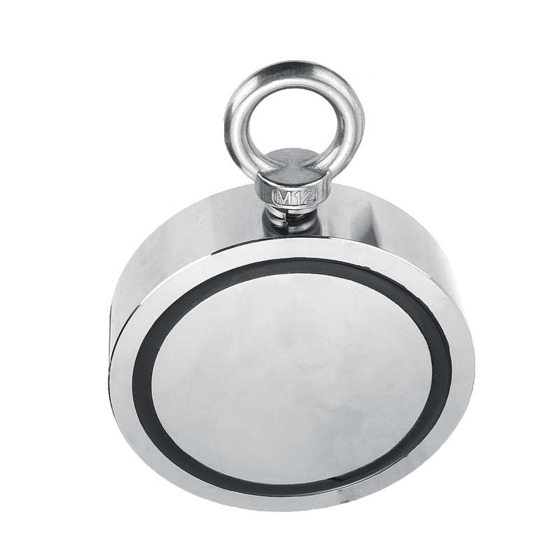 Double Side 160-1500KG Neodymium Fishing Salvage Recovery Magnet For Detectin (Diameter (160kg)48mm)