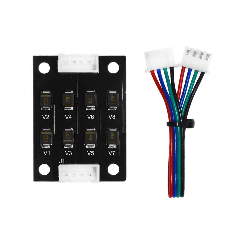 TWO TREES Right Type Metal Extruder + TL-smoother + 2*Stepper Motor Damper + 4*Spring Kit for Creali