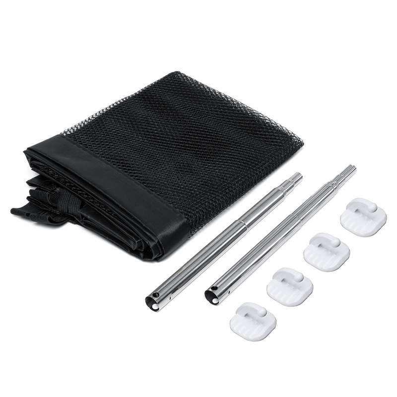Portable Pets Enclosure Mesh Safety Folding Gate Guard Fences Kit Pet