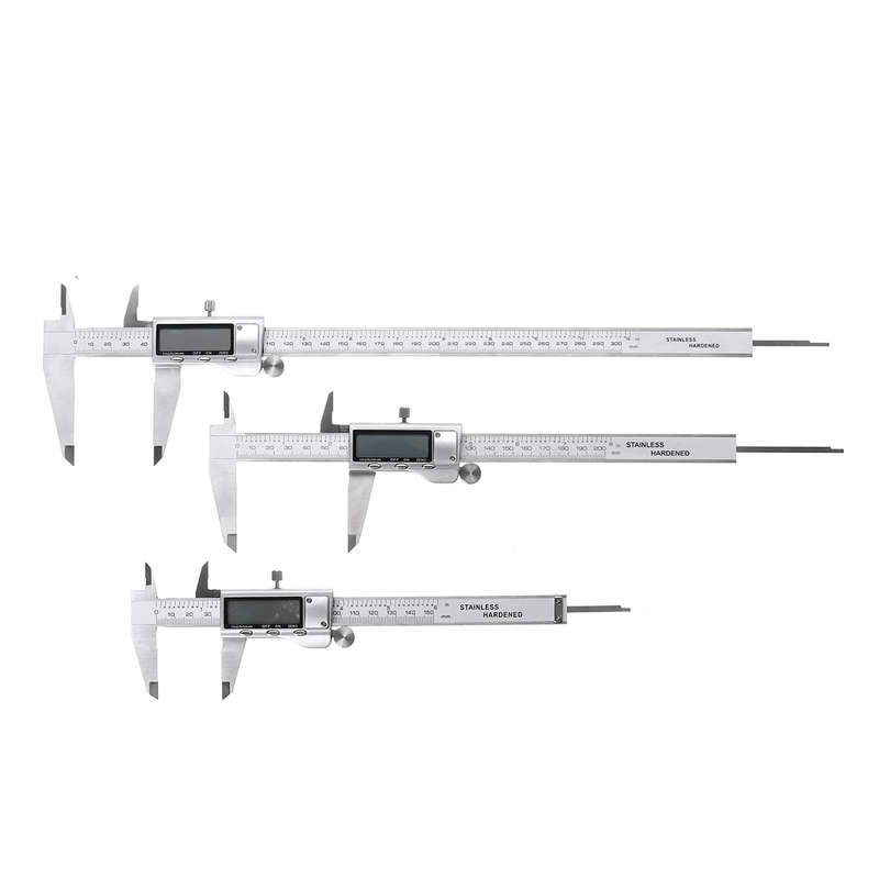 Stainless Steel Digital Caliper Vernier Micrometer Electronic Ruler Gauge Meter (Length 200mm)