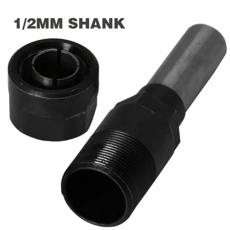 Router Bit Extension Rod Adapter Woodworking CNC Milling Bits Extension Rod (2 Inch)
