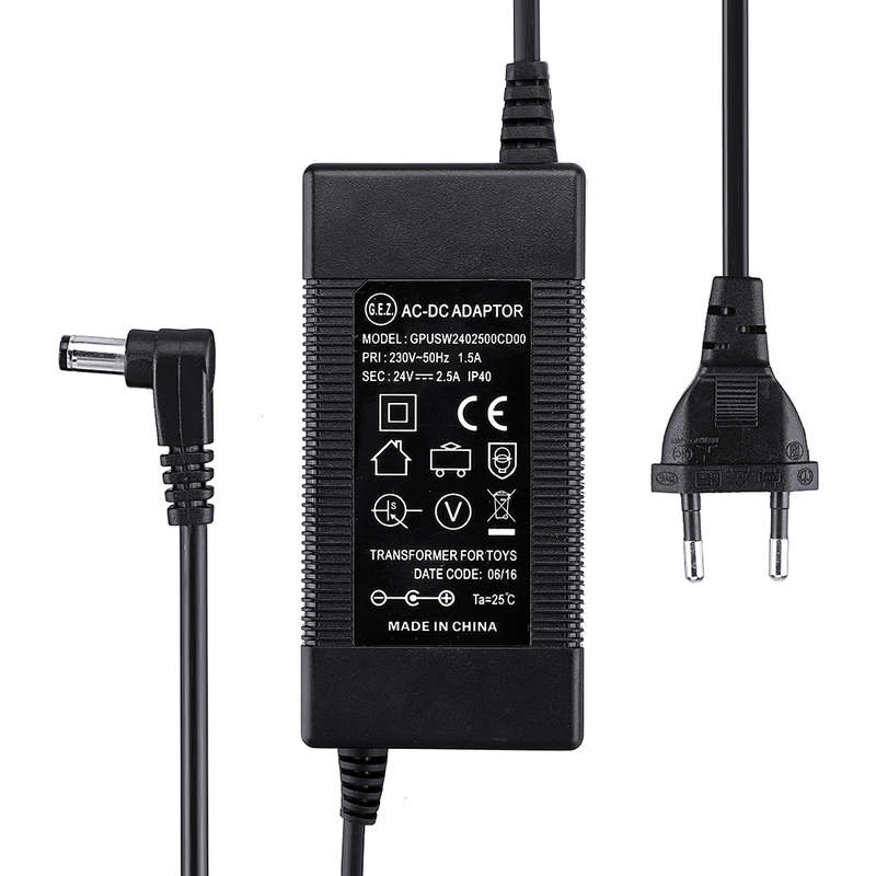 AC100-240V To DC24V 2.5A Power Adapter Supply Lighting Transformer