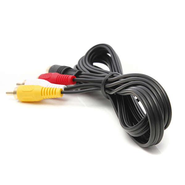 Audio Video AV Cable fits Sega Saturn A/V 1.8m 6ft RCA Connection Cord