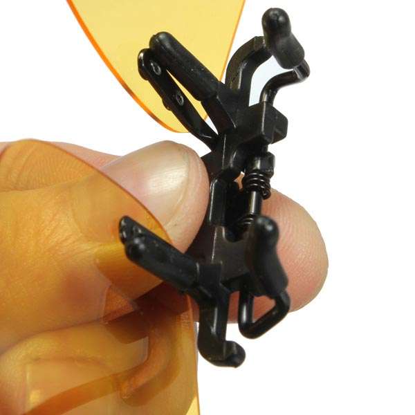 New Clip-on Flip Up Sun Glassess Night Vision Glasses Lens