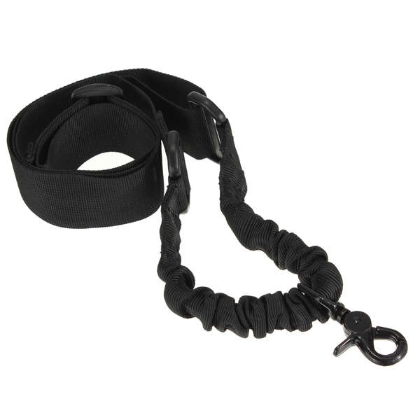 New Outdooors Tactical Belt Adjustable Bungee Sling Elastic BelT-strap Rope Cord With Buckle