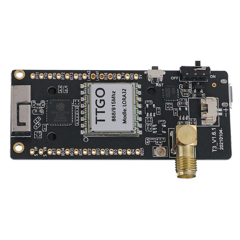 LILYGO TTGO LoRa32 868Mhz ESP32 LoRa OLED 0.96 Inch SD Card bluetooth WIFI Wireless Module ESP-32 SM