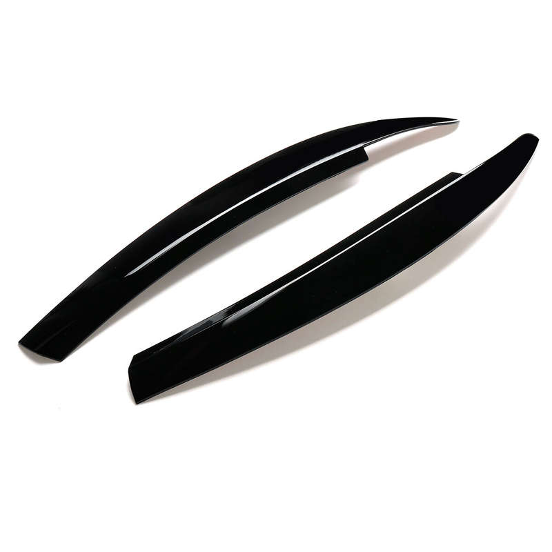 For VW Scirocco R GTS 2008-2017 2pcs Front Headlight Eyelid Eyebrow Trims