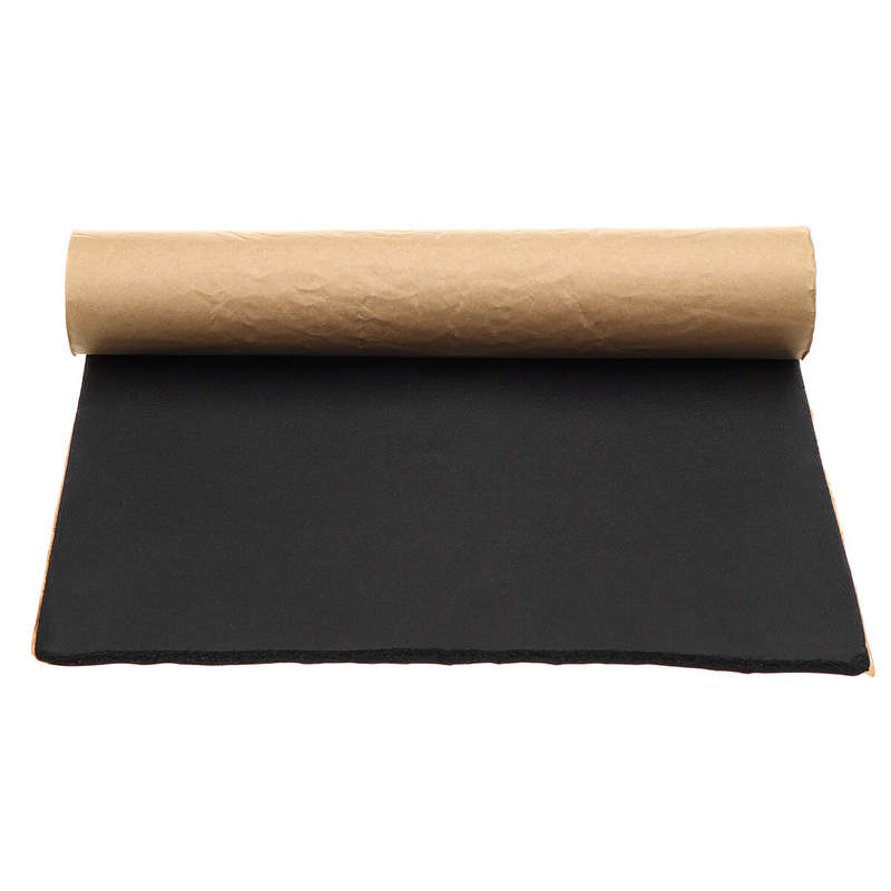 30cm*50cm*6mm 9pcs Car Insulation Mat Van Sound Proofing Deadening Foam Protector