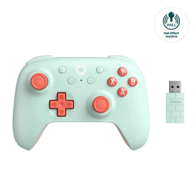 8Bitdo Ultimate 2C Wireless Controller for Windows PC and Android with 1000Hz Polling Rate Hall Effe
