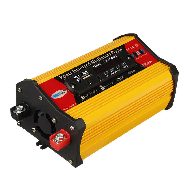 600W Car Power Inverter Modified Sine Wave Solar Inverter Power Inverter & MP3