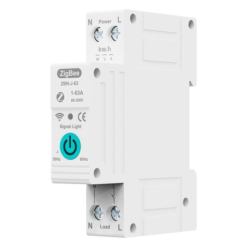 TUYA ZigBe Intelligent Circuit Breaker Remote Control Voice Control Switch Home Wireless Mobilephone