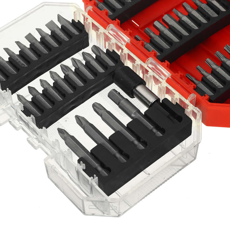 45Pcs 25MM Torx Screwdriver Bits With Hole Magnetic Set With Hole Magnetic Set 25mm T20 T25