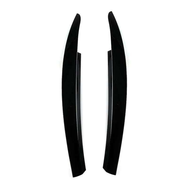 For VW Scirocco R GTS 2008-2017 2pcs Front Headlight Eyelid Eyebrow Trims