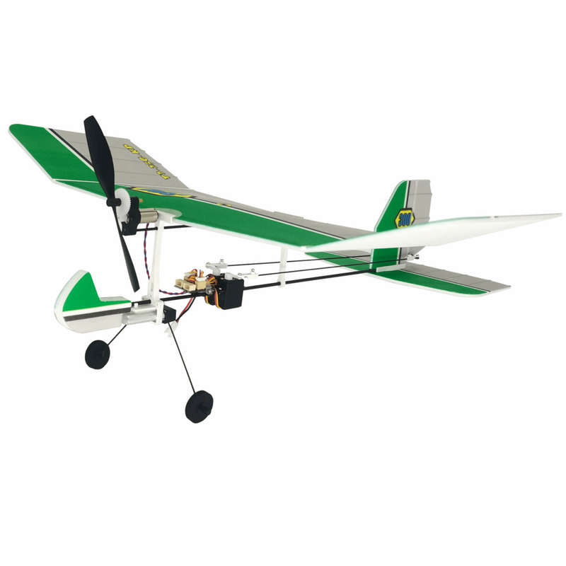 TY Model 300KP 300mm Wingspan PP Foam DIY Micro Indoor Slow Flyer RC Airplane Glider KIT With Gear B