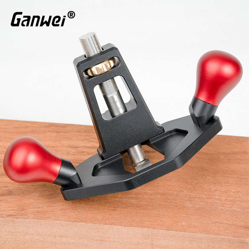 Handheld Router Planer Convenient Depth Adjustment Woodworking Router Plane for Right Angle Tenon Sh