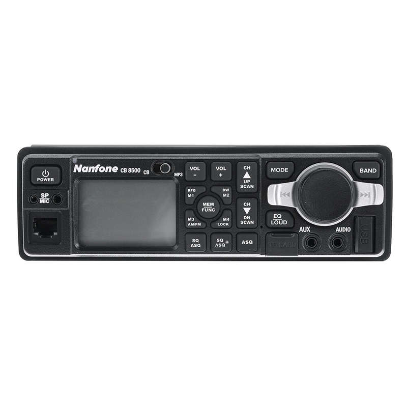 Nanfone CB8500 CB Radio 25.615-30.105MHz Combines MP3 bluetooth Walkie Talkie AM/FM Scanner Receiver