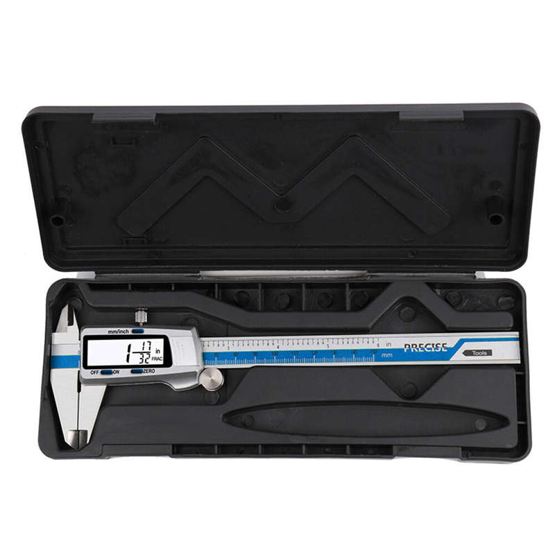 ET52 Stainless Steel Caliper Measuring Tool Digital Precision Caliper with Magnetic Stripe Sticker T