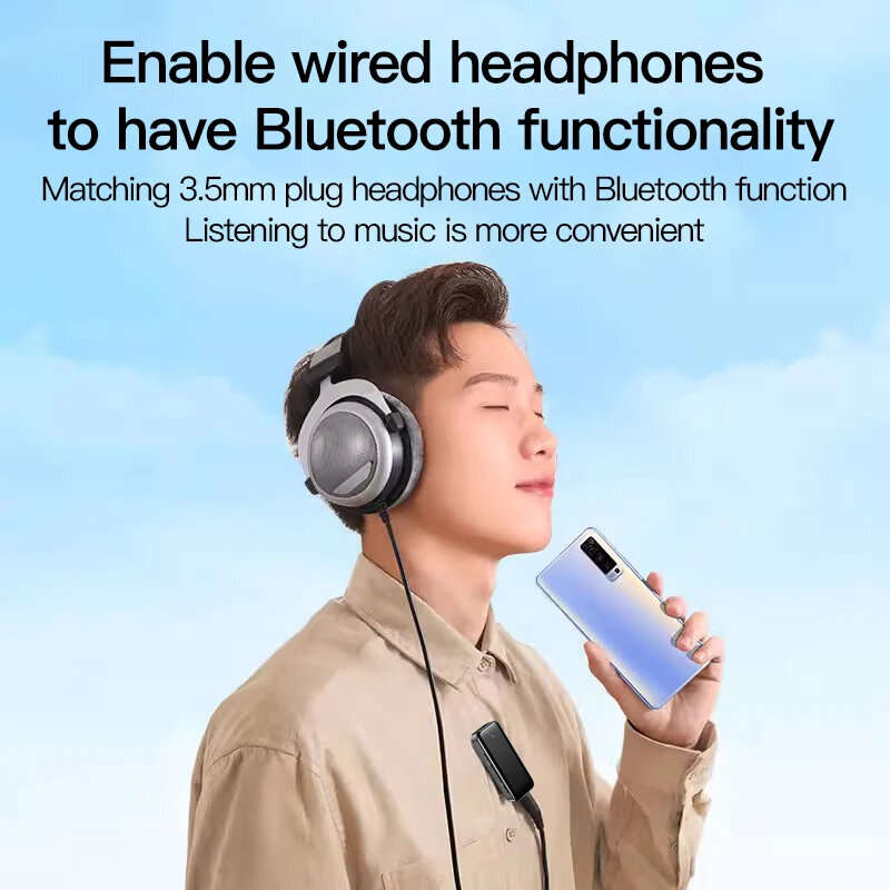Y3 2 In 1 bluetooth Transmitter Receiver HiFi Sound AUX bluetooth Car Adapter Wireless Audio Transmi