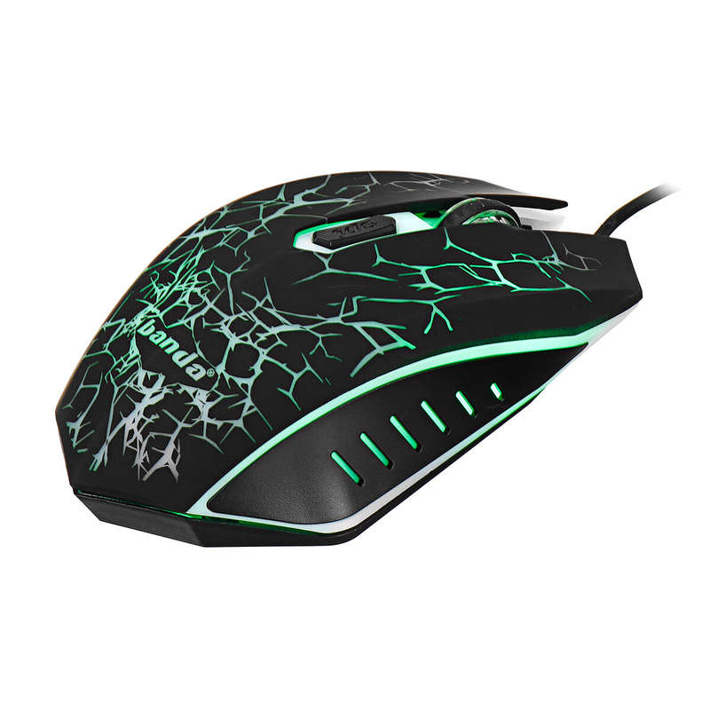 BANDA G11 Keyboard Mouse Combo 104 Keys Suspended Keycaps Gaming Keyboard 6 Buttons 3600DPI LED Ligh