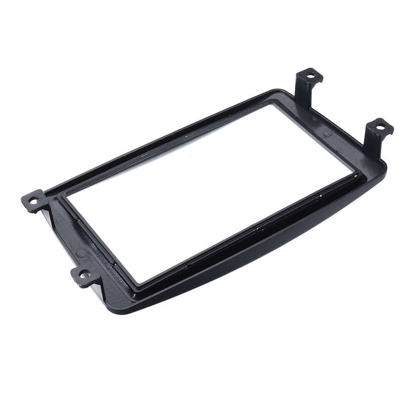 2 Din Car Radio Stereo Dvd Player Fascia Panel Dash Frame Trim For Mercedes C Class W203 2002-2004