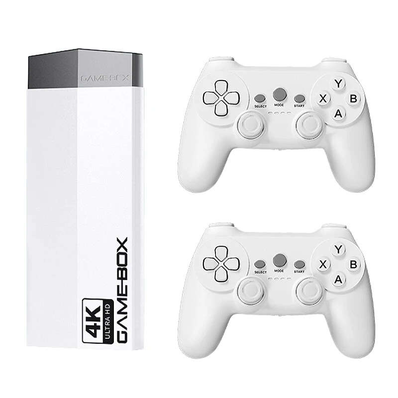 H10 TV Home Game Console 4K HD 2.4G 1920* 1200 12 Core Processor 128G 20000+ Games For PS1/CPS/GB Cl