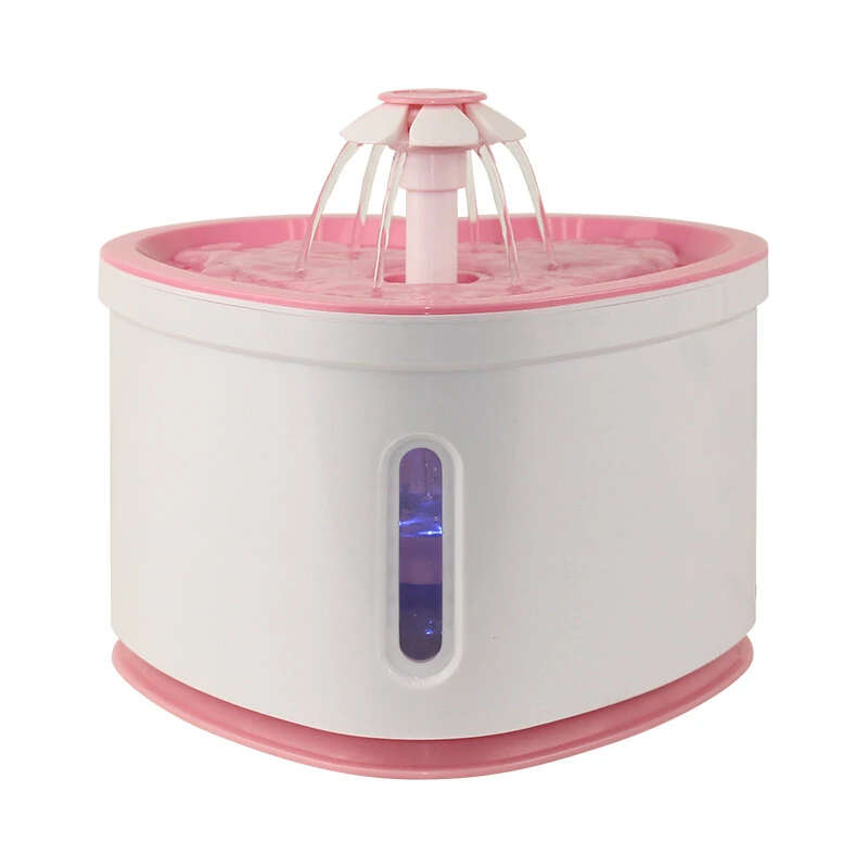 2.4L Cat Water Fountain Dog Drinking Bowl Pet Supplies USB Automatic Water Dispenser