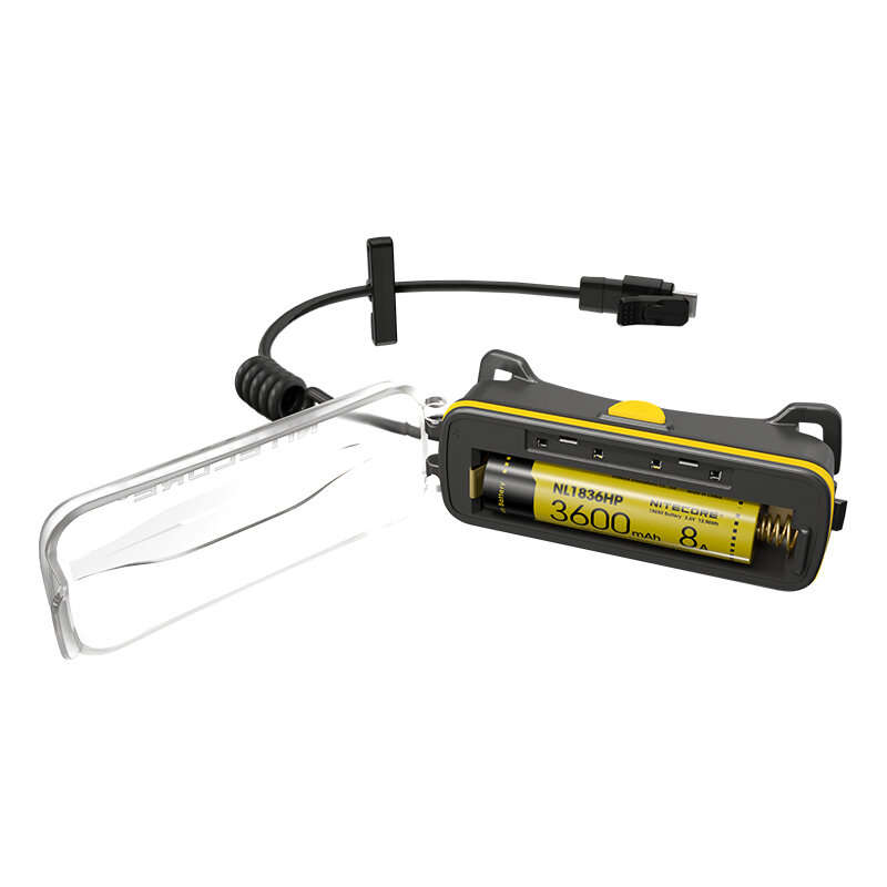 NITECORE Headlamps 18650 Extended Battery Case for NU40 43 50 Headlamps Night Run Trail Run Headligh