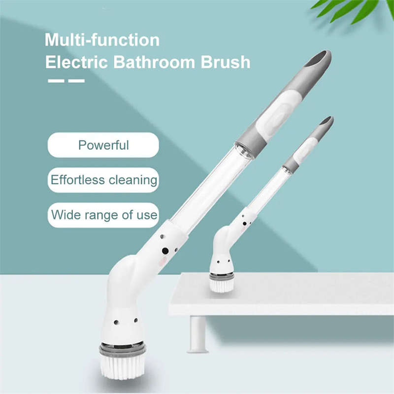 5-in-1 Multifunctional Electric Cleaning Brush Wireless Rotating Mop Up to 180 mins Cleaning for Kit