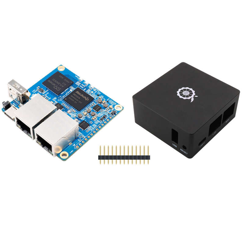 Orange Pi R1 Plus LTS 1GB RAM Rockchip RK3328 Open Source Single Board Computer Run Android 9 Ubuntu