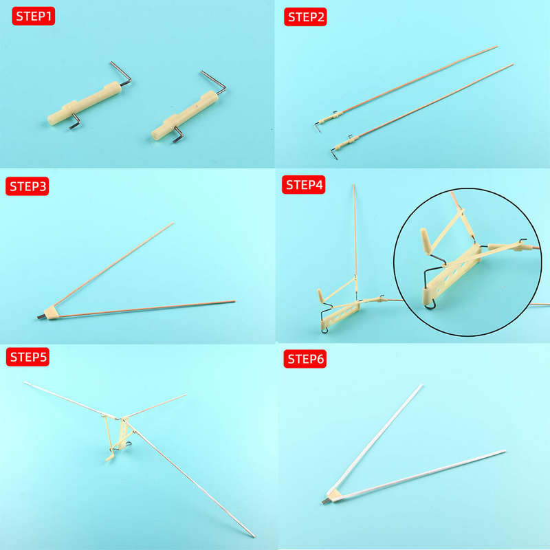 46cm Rubber Band Power DIY Bird Flying Toy Wingspan Aircraft Model Plane Toy