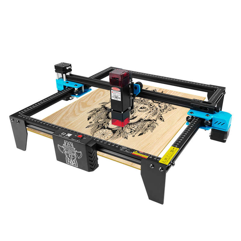 TWOTREES 10W TTS-10 Laser Engraver Upgraded Totem S Engraving Machine 300x300mm Engraving Area 10W L