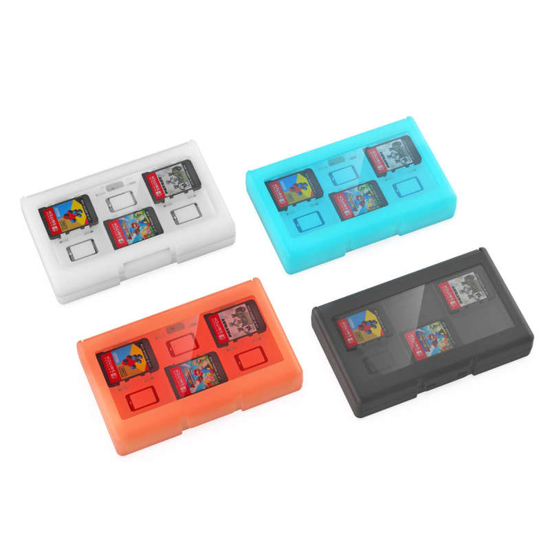 TNS-3198 Game Card Storage Case 24 Slots Gaming Memory Card Organizer Storage Holder for NintendoSwi