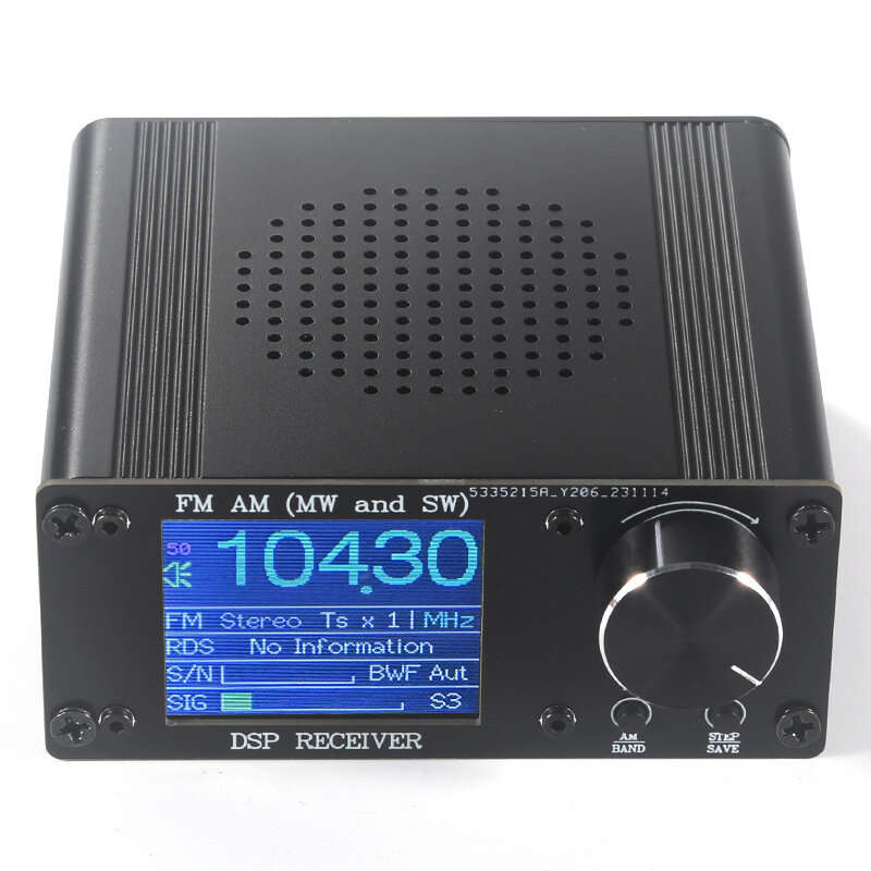 ATS-80 AM FM Radio Receiver Portable Durable High Sensitivity with Multiple Frequency Conversion DSP