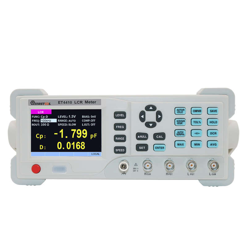 Mustool ET4410 Series Desktop Digital LCR Meter Capacitance Resistance Impedance Inductance Measure