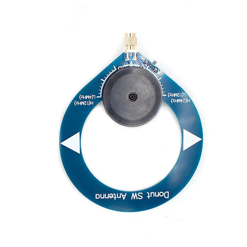 Donut Blue SW Antenna Miniature Loop Antenna with 4-24MHz Frequency Range and High Performance for S