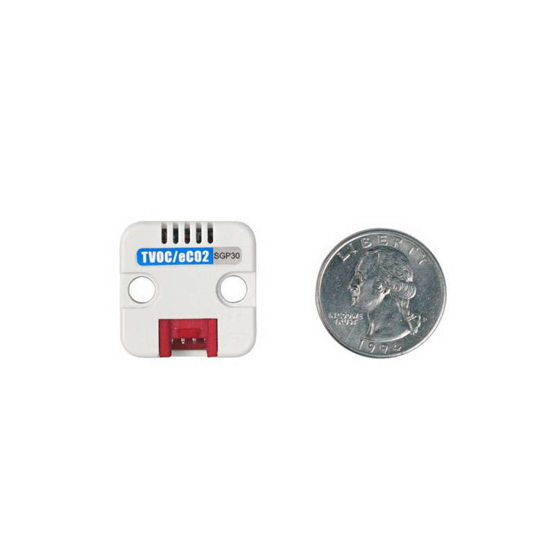 M5Stack TVOC/eCO2 Gas Unit (SGP30) Digital Multi-Pixel Gas Sensor Unit Air Quality Monitoring eCO2 C